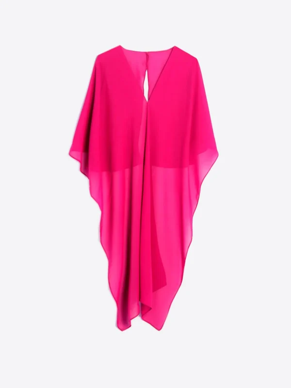 Capes*Vilagallo Cape Mirelle Pink Chiffon