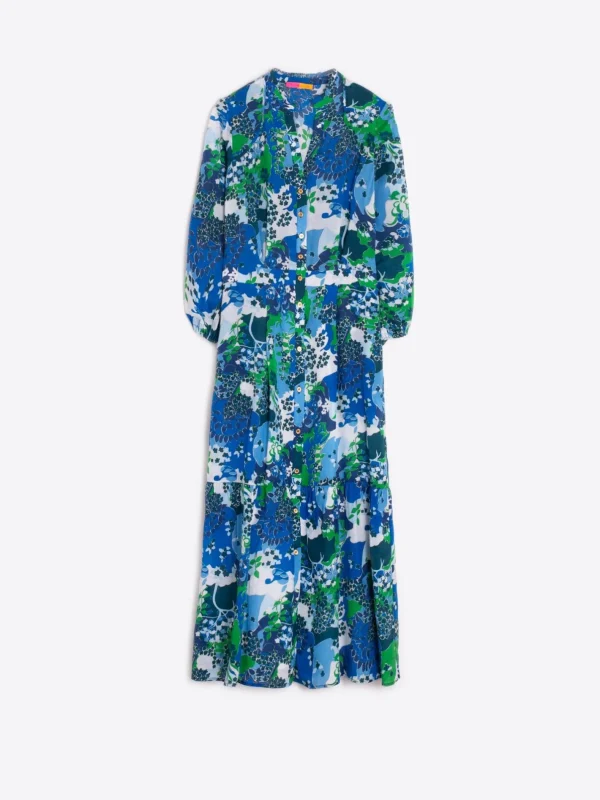 Dresses*Vilagallo Dress Brielle Blue Blossom