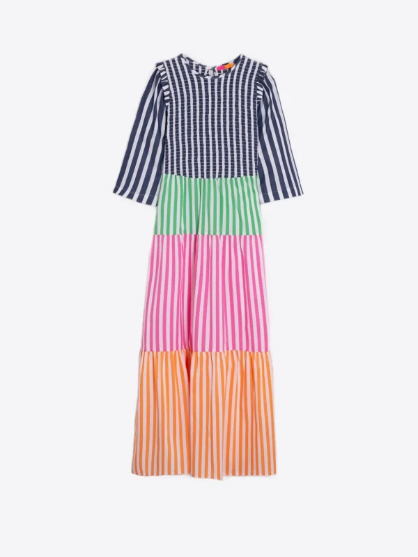 Dresses*Vilagallo Dress Caila Poplin Stripes