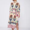 Dresses*Vilagallo Dress Dafne Floral Noveau