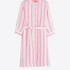 Dresses*Vilagallo Dress Dover Pink Neon Stripes