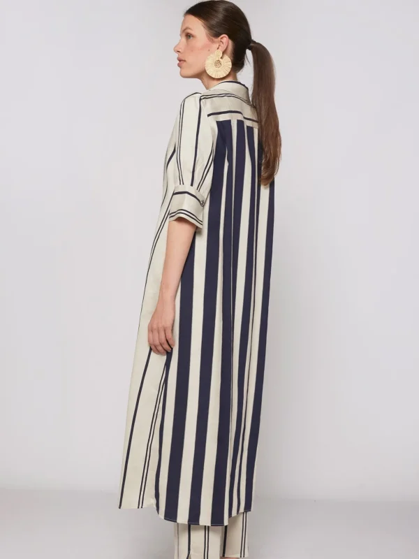 Dresses*Vilagallo Dress Izzy Elba Stripes