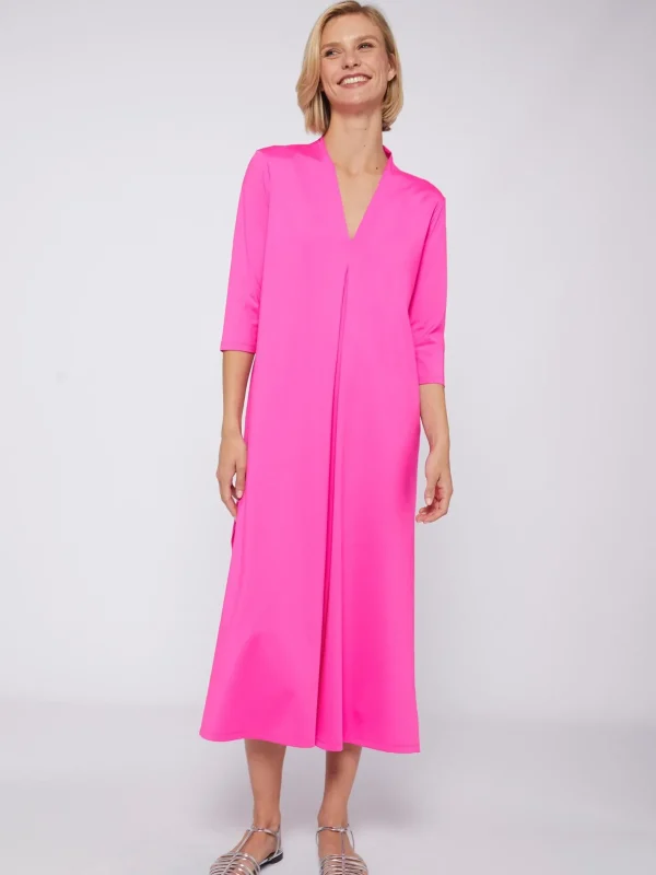 Dresses*Vilagallo Dress Noam Pink Fluor Knit