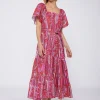 Dresses*Vilagallo Dress Palmira Pink Paisley