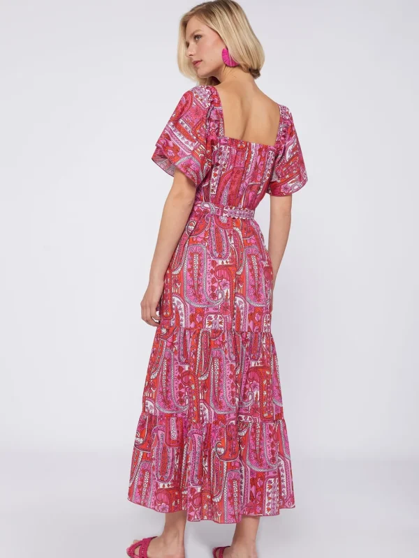 Dresses*Vilagallo Dress Palmira Pink Paisley