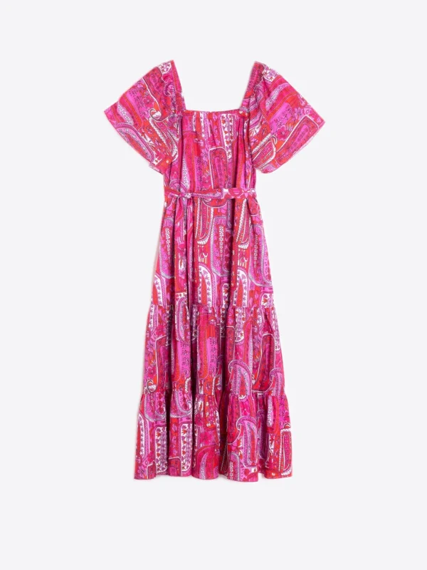 Dresses*Vilagallo Dress Palmira Pink Paisley