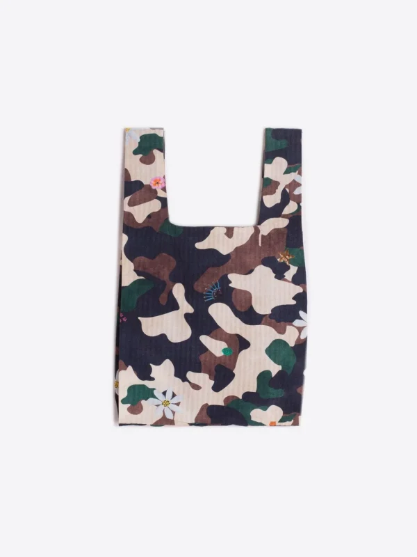 Bags*Vilagallo Handbag Tshirt Camouflage Embroidery Print