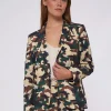 Jackets*Vilagallo Jacket Harlow Camouflage Embroidery Print