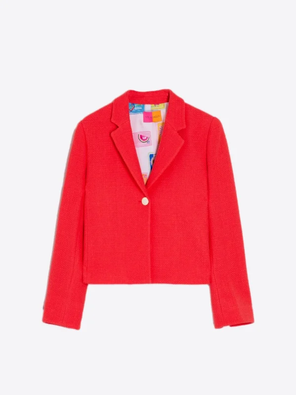 Jackets*Vilagallo Jacket Imma Madelaine Coral