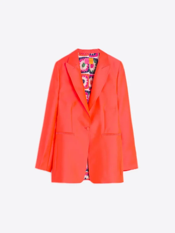 Jackets*Vilagallo Jacket Sophia Mikado Neon