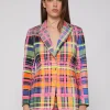 Jackets*Vilagallo Jacket Sophia Multicolour Check Gabardina