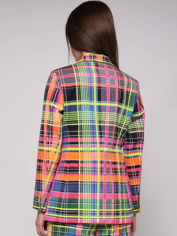 Jackets*Vilagallo Jacket Sophia Multicolour Check Gabardina