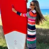 Knitwear*Vilagallo Knitwear Cardigan Seren Multic Strip Multicolour Stripes