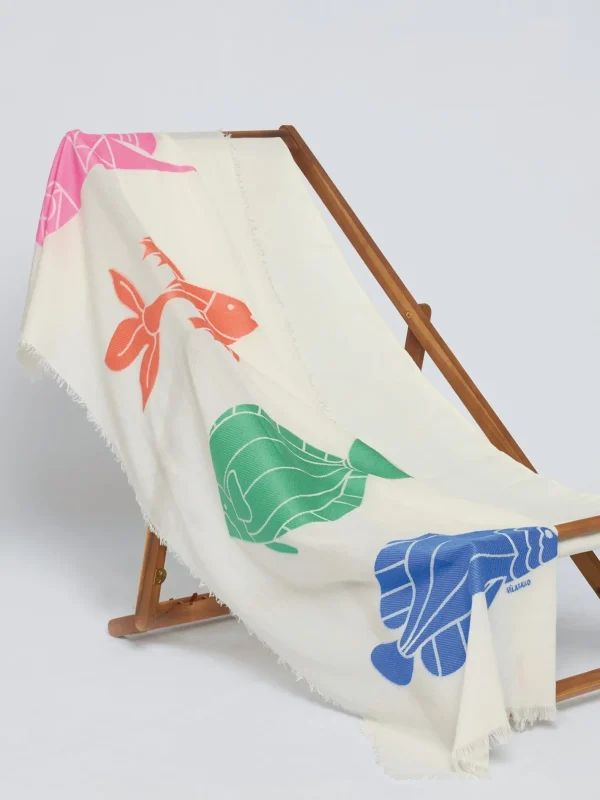 Hello Playa*Vilagallo Scarf Fishes