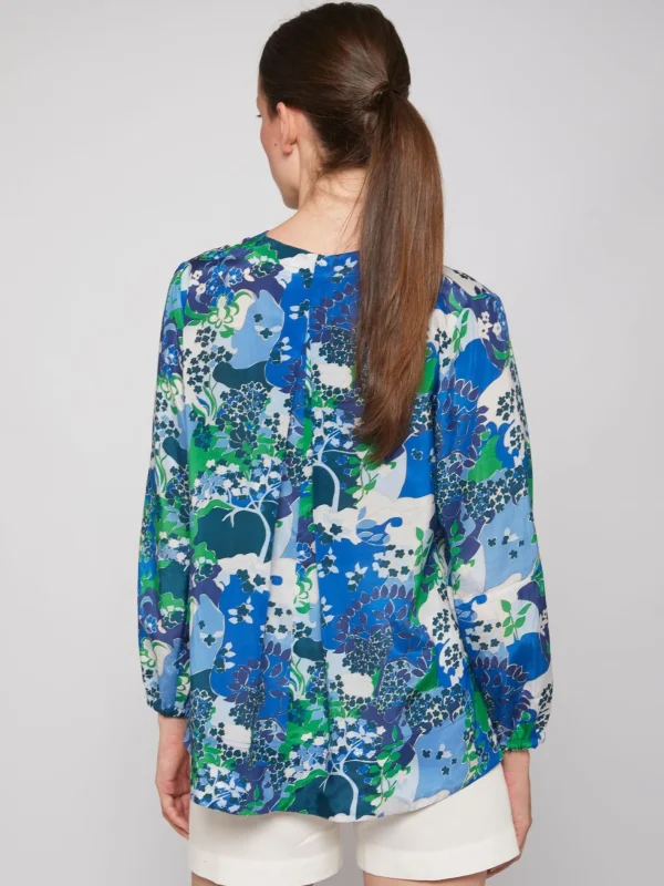 Shirts*Vilagallo Shirt Ebba Blue Blossom