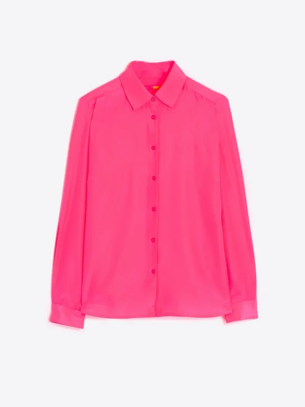 Shirts*Vilagallo Shirt Isabella Fluor Pink