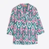 Shirts*Vilagallo Shirt Leandra Ikat Green Pink Gold