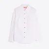 Shirts*Vilagallo Shirt Mafalda White Poplin