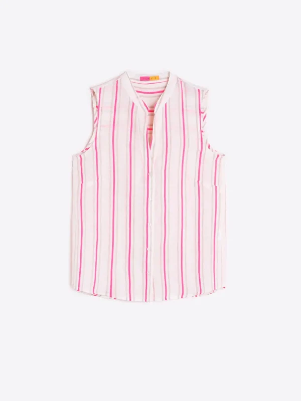 Shirts*Vilagallo Shirt Olimpia Pink Neon Stripes