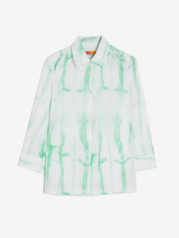 Shirts*Vilagallo Shirt Sara Green Tie Dye