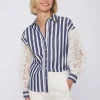 Shirts*Vilagallo Shirt Vernen White Lace