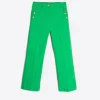 Trousers*Vilagallo Trouser Amelie Green