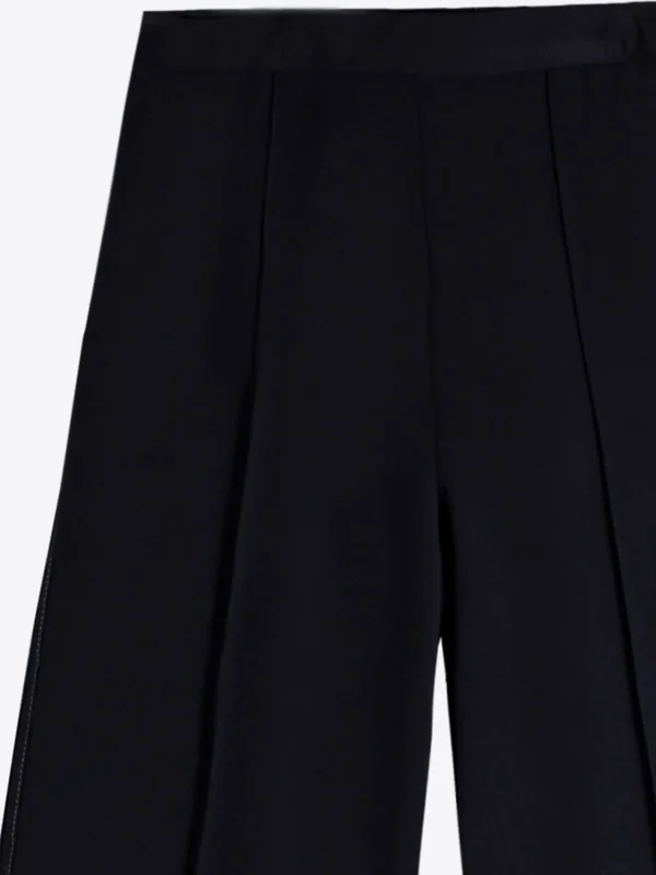 Trousers*Vilagallo Trouser Beatriz Wo Black Light Knit