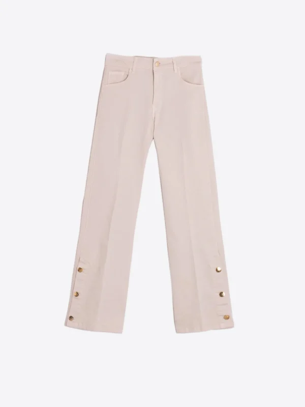 Trousers*Vilagallo Trouser Gabriella Ecru