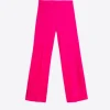 Trousers*Vilagallo Trouser Mikaela Pink Knit Perfect Fit