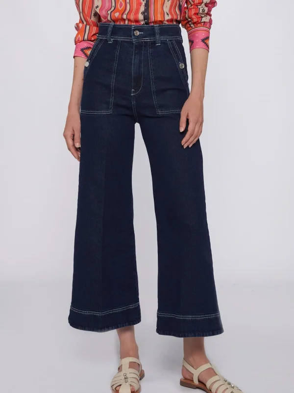 Trousers*Vilagallo Trouser Noa Denim