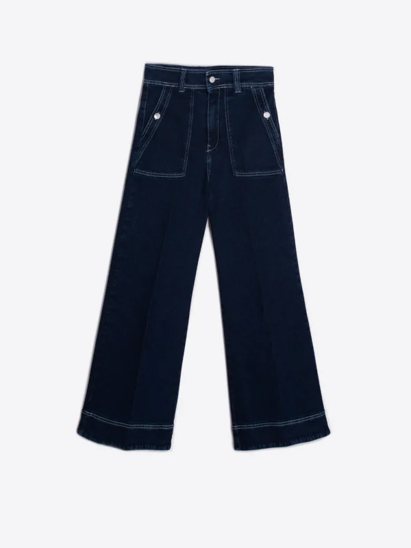 Trousers*Vilagallo Trouser Noa Denim