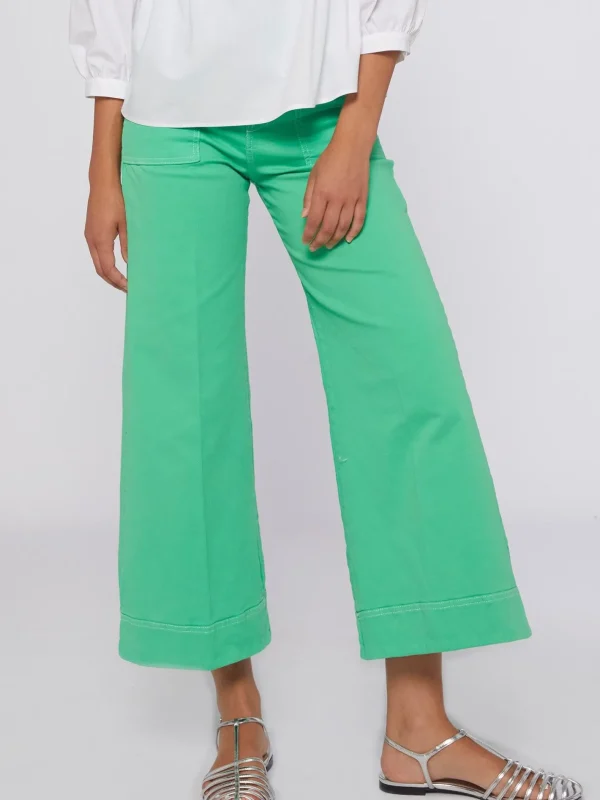 Trousers*Vilagallo Trouser Noa Green