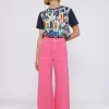 Trousers*Vilagallo Trouser Noa Pink