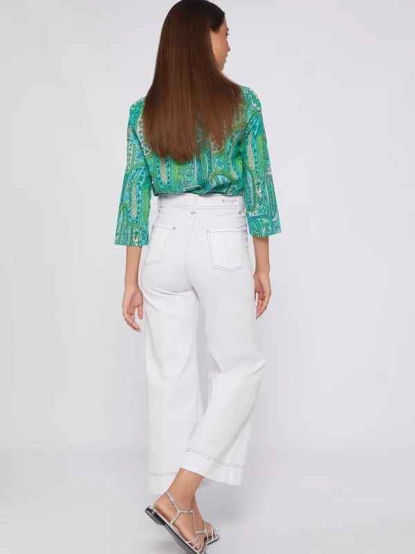 Trousers*Vilagallo Trouser Noa White