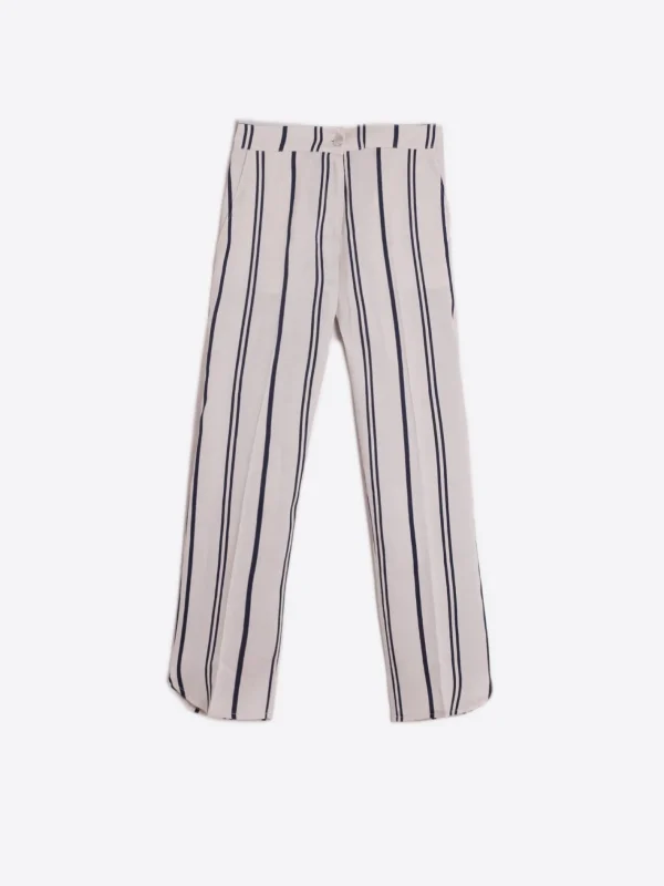 Trousers*Vilagallo Trouser Ornella Elba Stripes