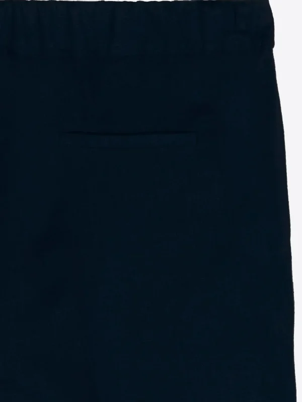 Trousers*Vilagallo Trouser Tiffany Navy Poplin Elast