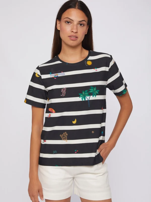 T-Shirts*Vilagallo T-Shirt Tora Biarritz Stripe